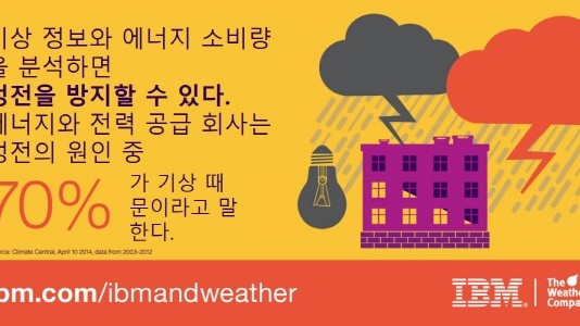 IBM-웨더 컴퍼니, 실시간 기상 분석 제휴