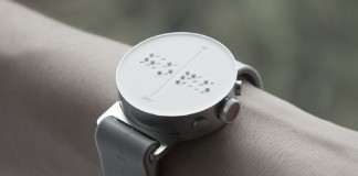 스타트업 ‘DOT’, 세계 최초 ‘점자 스마트워치’ MWC서 첫 공개