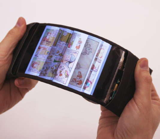 퀸즈대학 연구팀 휘어지는 스마트폰 개발…5년 내 상용화