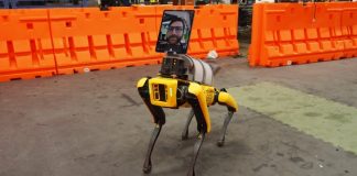 보스턴 다이내믹스 로봇 ‘스팟’ 코로나19 원격심사에 투입