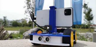 50달러짜리 스마트폰 구동 오픈소스 로봇