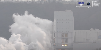 한국형 발사체 ‘누리호’ 1단 엔진 종합연소시험 성공