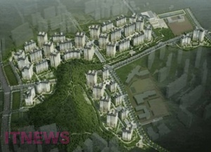 김포시 풍무 5지구 유럽풍의 이국적 아파트 &lsquo;한화꿈에그린월드 유로메트로&rsquo;가 분양한다.
